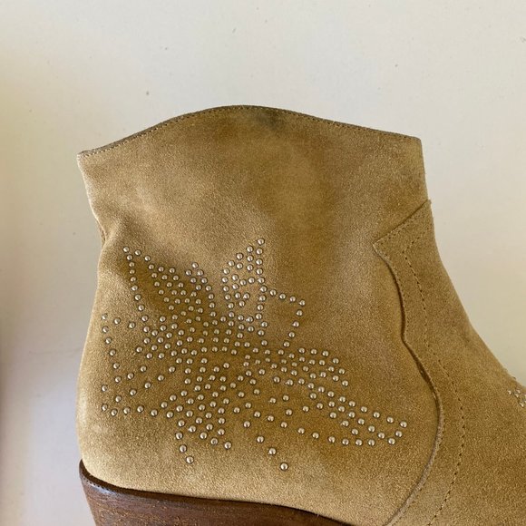 Steven by Steve Madden Suede Western Studded Boots - Picture 10 of 10